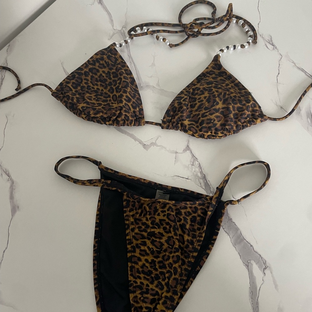 Kendall & Kylie Leopard Print Bikini